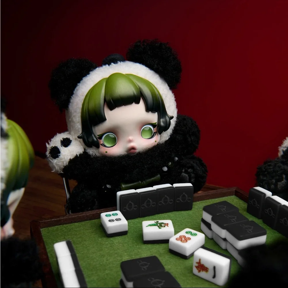 NEW Skullpanda Lazy Panda Plush Doll Pendant AUTHENTIC Pop Mart - Picture 3 of 7